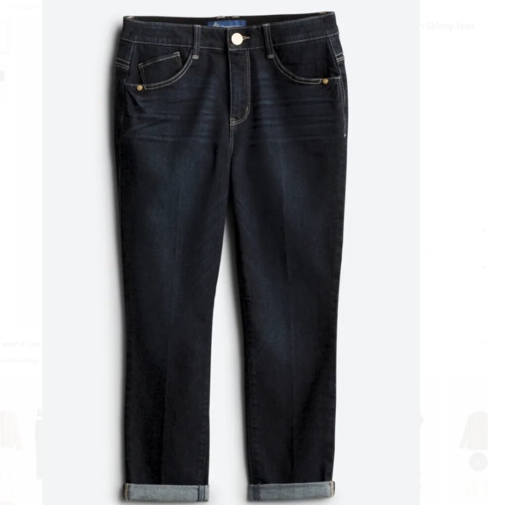 Karessa Ab Solution High Rise Capri Skinny Jean